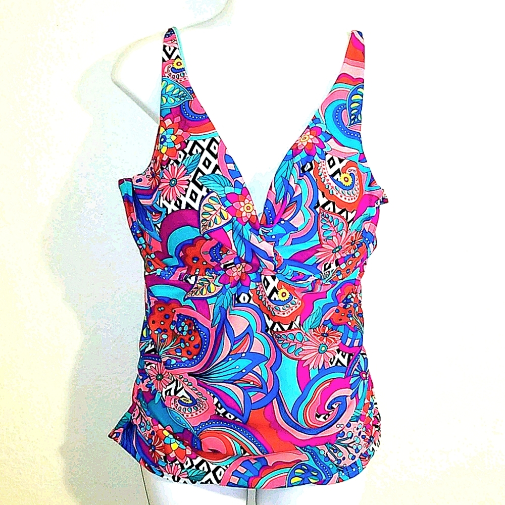 NWOT Copacabana Tankini Top